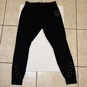 Sweat pants. Brand: G by Guess. Size: Small. Color: black